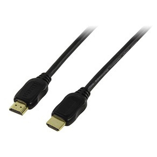 Câble HDMI Cable HDMI 1.4 High Speed avec Ethernet - 2 m