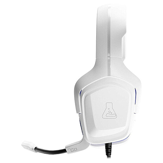 Casque micro The G-Lab Korp Cobalt - Blanc - Autre vue