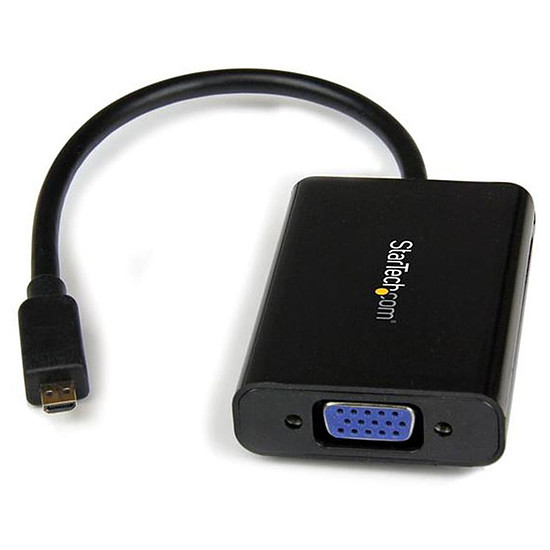 Câble HDMI Adaptateur Micro HDMI vers VGA + Jack