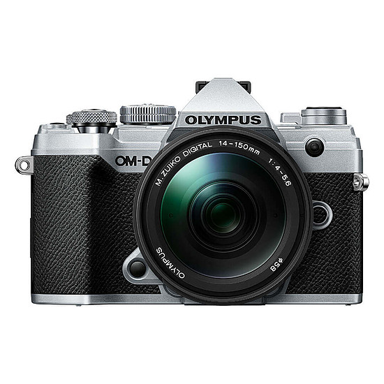 Appareil photo hybride Olympus E-M5 Mark III Argent + 14-150 mm Noir