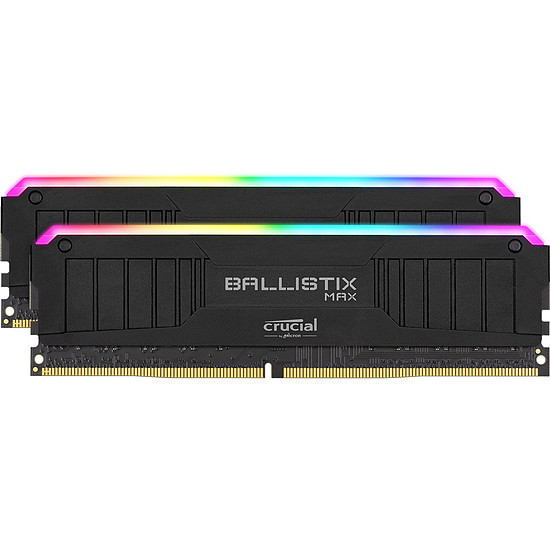 Mémoire Ballistix MAX RGB - 2 x 16 Go (32 Go) - DDR4 4000 MHz - CL18