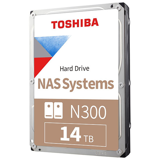Disque dur interne Toshiba N300 - 4 x 14 To (56 To) - 256 Mo