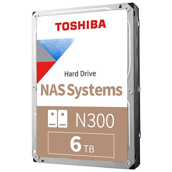 Disque dur interne Toshiba N300 - 2 x 6 To (12 To) - 128 Mo