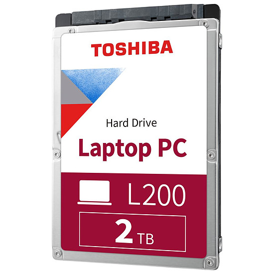 Disque dur interne Toshiba L200 - 2 To - 128 Mo