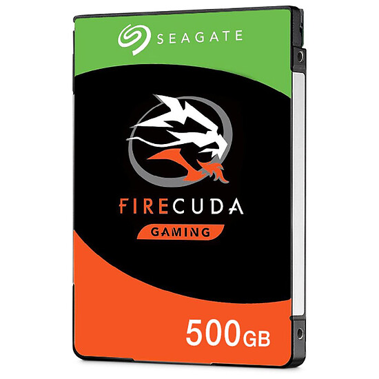 Disque dur interne Seagate FireCuda Mobile - 500 Go - 8 Go Nand - 128 Mo