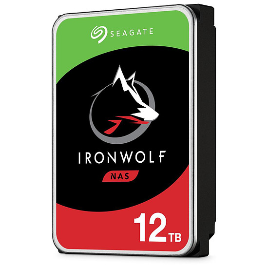 Disque dur interne Seagate IronWolf - 4 x 12 To (48 To) - 256 Mo