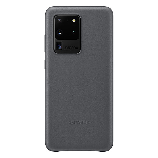 Coque et housse Samsung Coque Cuir Gris Samsung Galaxy S20 Ultra