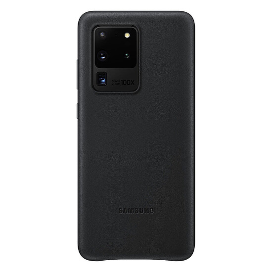 Coque et housse Samsung Coque Cuir Noir Samsung Galaxy S20 Ultra