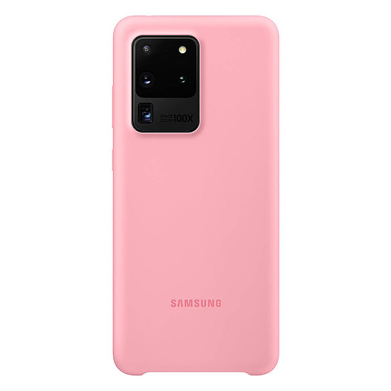Coque et housse Samsung Coque Silicone Rose Galaxy S20 Ultra