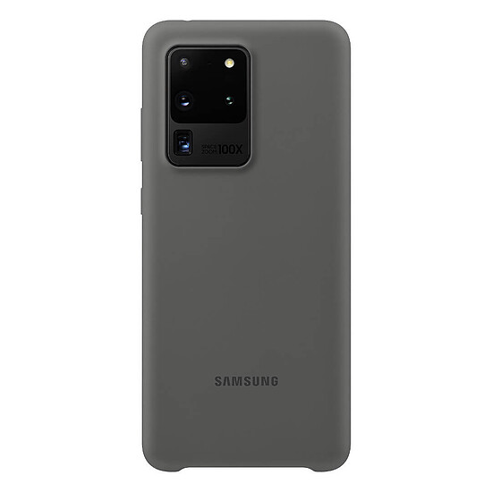 Coque et housse Samsung Coque Silicone Gris Galaxy S20 Ultra