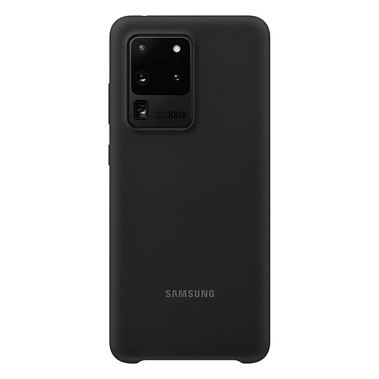 Coque et housse Samsung Coque Silicone Noir Galaxy S20 Ultra
