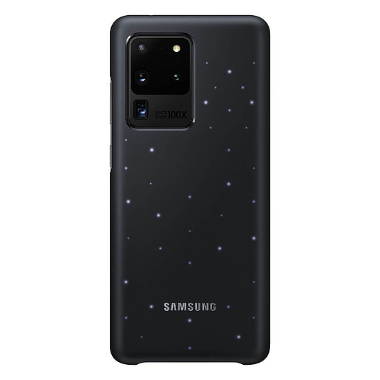 Coque et housse Samsung LED Cover Noir Galaxy S20 Ultra