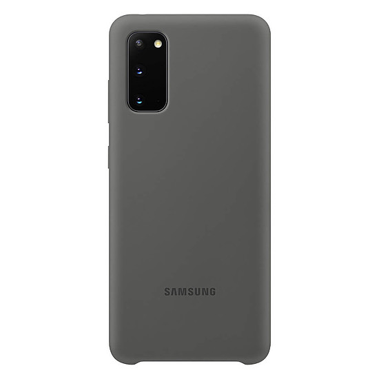 Coque et housse Samsung Coque Silicone Gris Galaxy S20