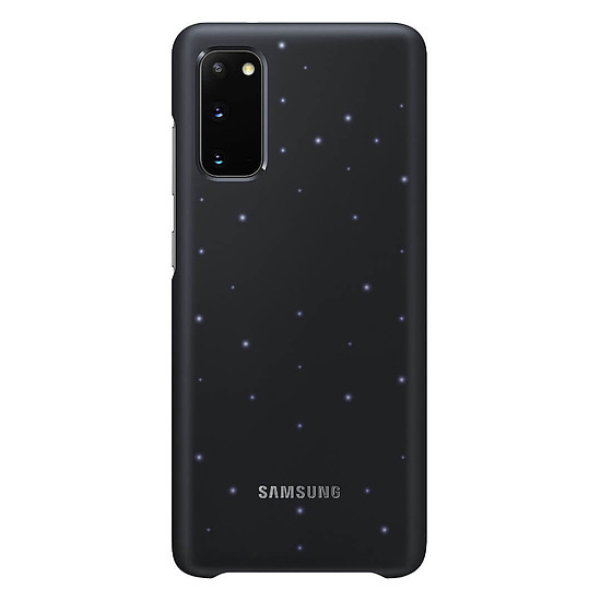 Coque et housse Samsung LED Cover Noir Galaxy S20