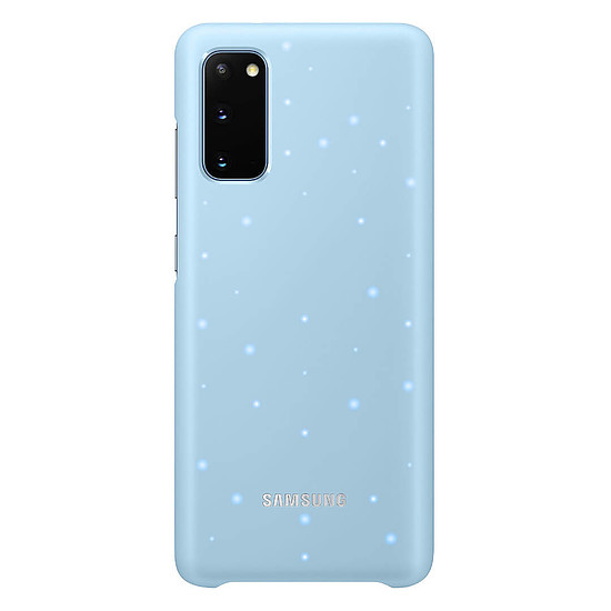 Coque et housse Samsung LED Cover Bleu Galaxy S20