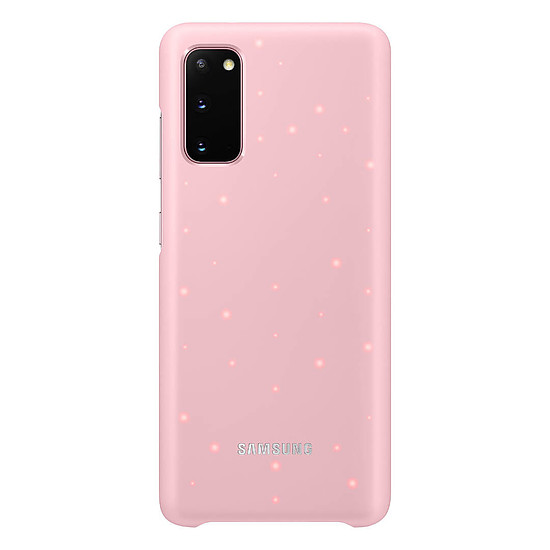 Coque et housse Samsung LED Cover Rose Galaxy S20