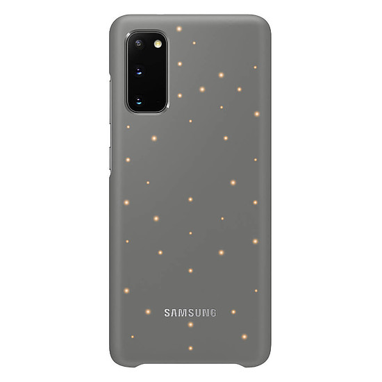 Coque et housse Samsung LED Cover Gris Galaxy S20