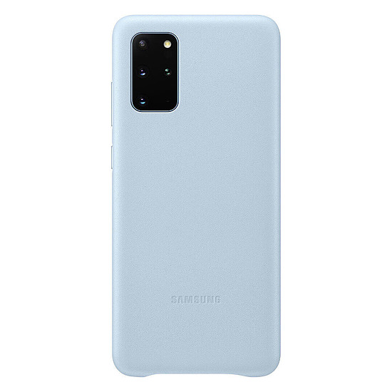 Coque et housse Samsung Coque Cuir Bleu Samsung Galaxy S20+