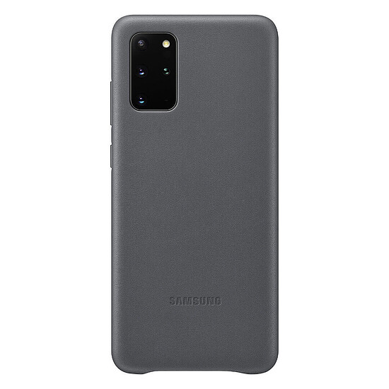 Coque et housse Samsung Coque Cuir Gris Samsung Galaxy S20+