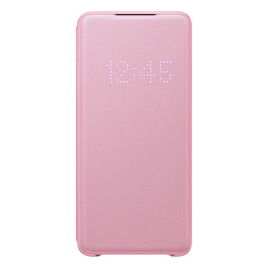 Coque et housse Samsung LED View Cover Rose Galaxy S20+