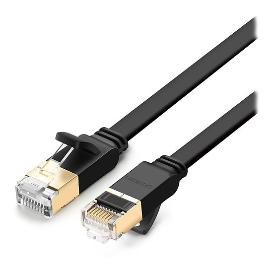 Câble RJ45 Cable RJ45 Cat 7 S/FTP (noir) - 2 m