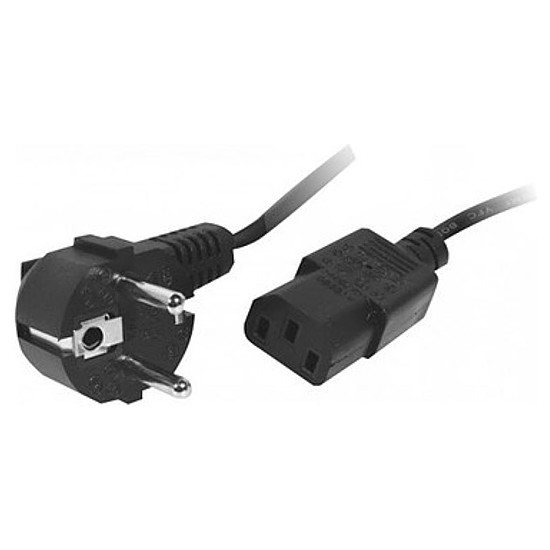 Câble Secteur Câble d'alimentation pour PC, moniteur et onduleur - 5 m