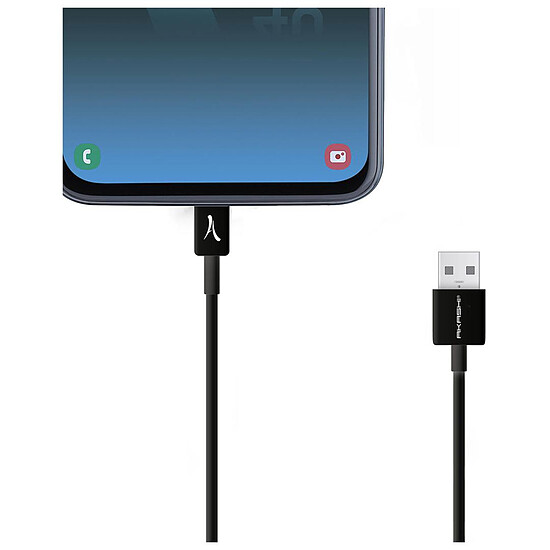 Câble USB Cable USB vers USB Type-C - 1 m - Autre vue