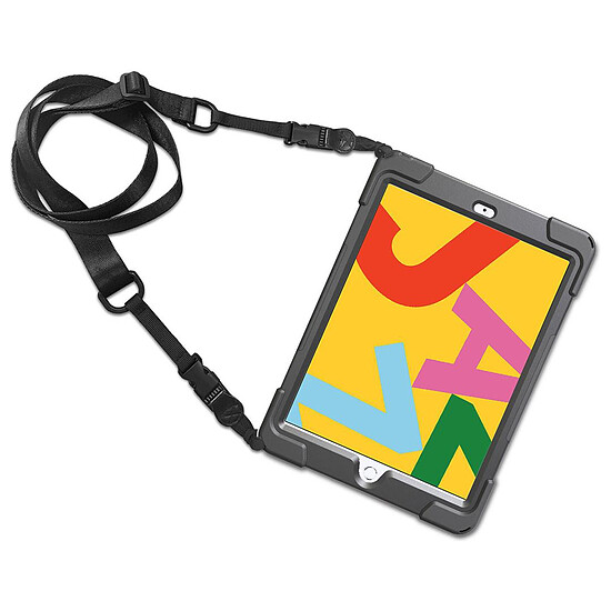 Accessoires divers tablette Akashi Coque renforcée (noir) - Apple iPad 10.2 (Gen 8 et 9) - Autre vue