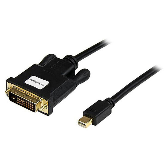 Câble DVI Adaptateur Mini-DisplayPort vers DVI-D - 1,8 m