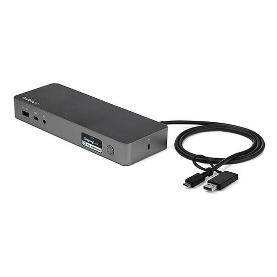 Station d'accueil PC portable Station d'accueil affichage double écran 4K - Power Delivery 60 W - Autre vue