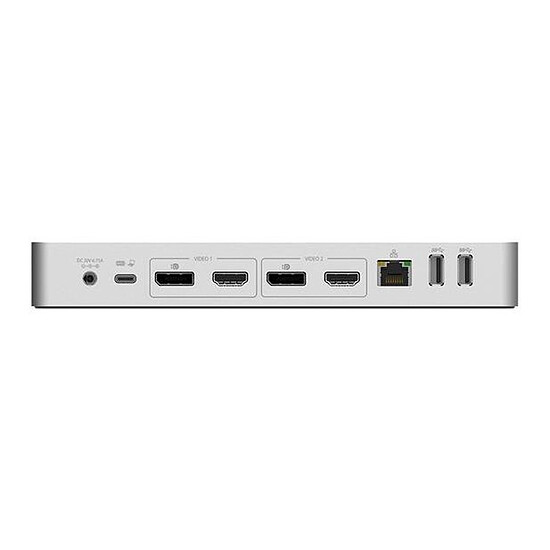 Station d'accueil PC portable Station d'accueil affichage double écran 4K - Power Delivery 60 W - Autre vue