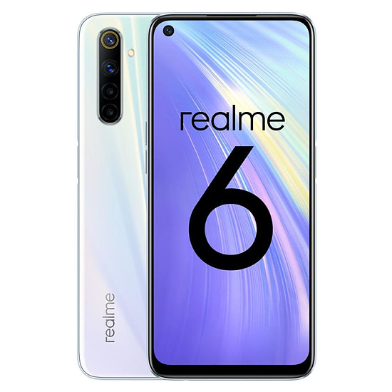 Smartphone Realme 6 Blanc - 128 Go - 4 Go