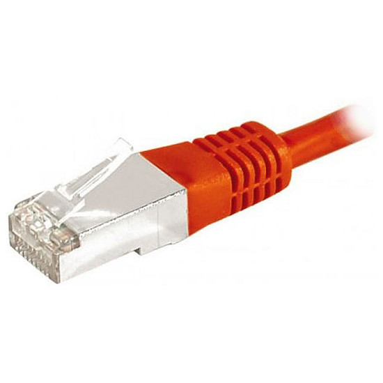Câble RJ45 Cable RJ45 Cat 6a F/UTP (rouge) - 1 m