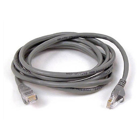 Câble RJ45 Cable RJ45 Cat 5e U/UTP (gris) - 2 m