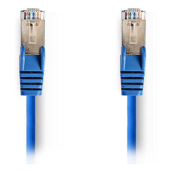 Câble Ethernet RJ45 CAT 5e mâle/mâle coudé - UTP 5 m