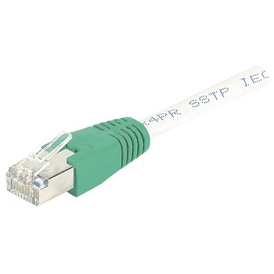 Câble RJ45 Cable RJ45 Cat 6 U/UTP (beige) - 20 m