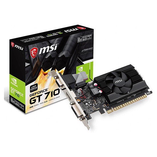 Carte graphique MSI GeForce GT 710 - 2 Go