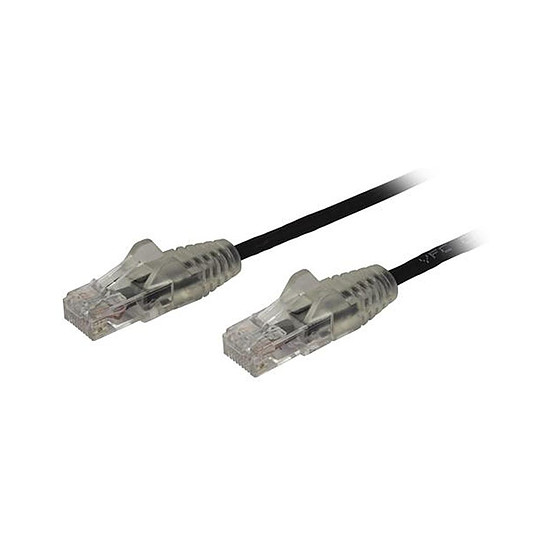 Câble RJ45 Cable RJ45 Cat 6 U/UTP LSZH (noir) - 0,5 m