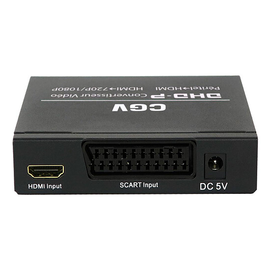 Adaptateur HDMI Convertisseur vidéo de signaux analogique (Péritel) en numérique (HDMI) - Autre vue