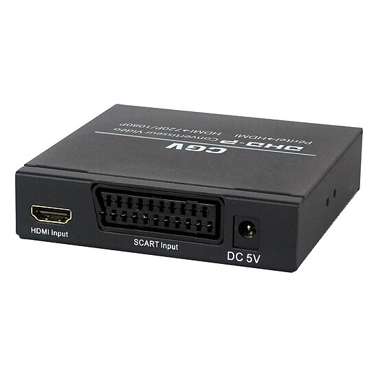 Adaptateur HDMI Convertisseur vidéo de signaux analogique (Péritel) en numérique (HDMI) - Autre vue