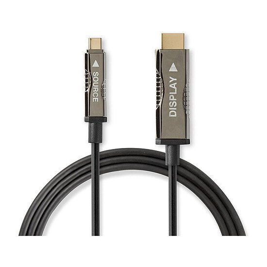 Câble HDMI Câble optique USB-C vers HDMI 1.4 - 20 m - Autre vue