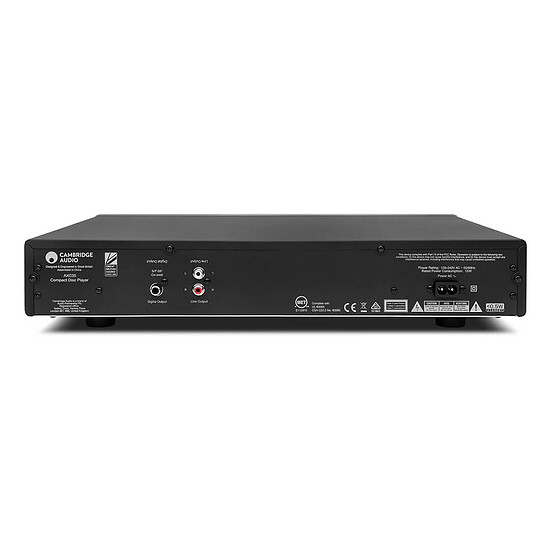 Platine CD Cambridge Audio AXC35 - Autre vue