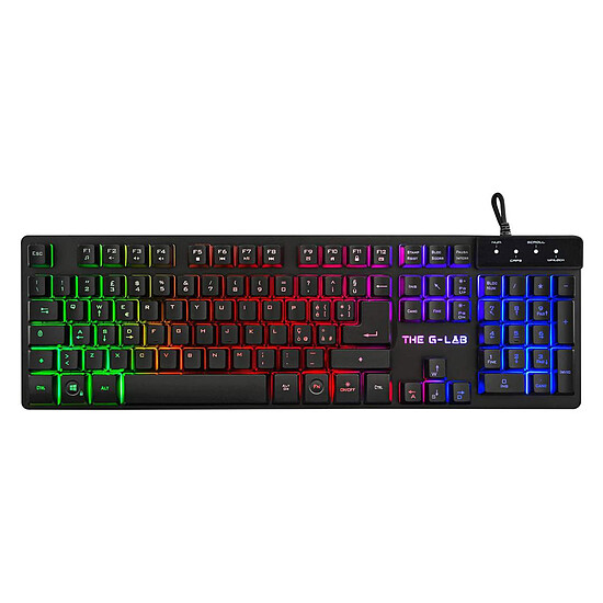 Clavier souris gamer The G-Lab Combo Krypton - Autre vue