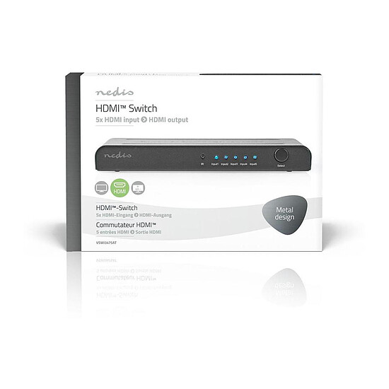 Switch HDMI Switch HDMI 2.0 - 5 ports - Autre vue
