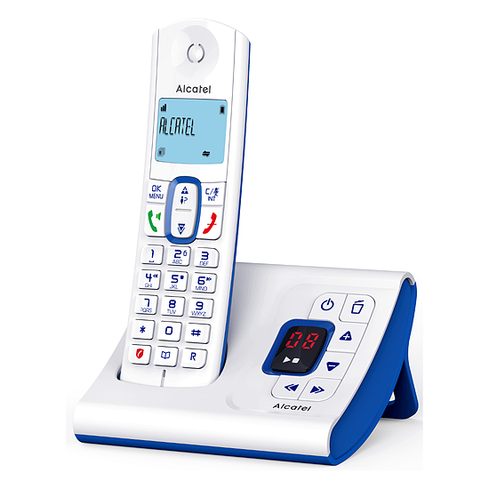 Téléphone fixe sans fil Alcatel F630 Voice Bleu