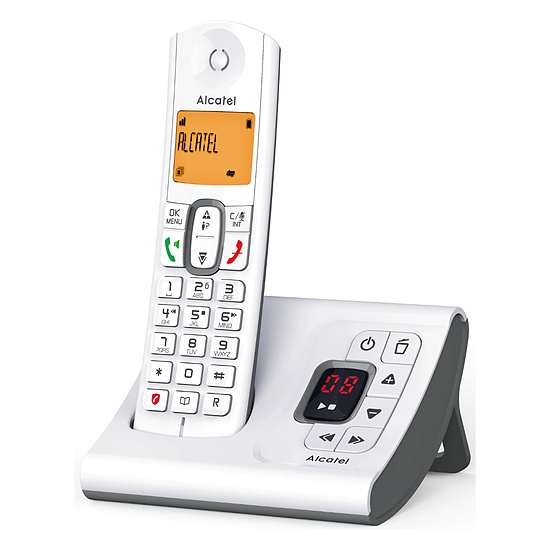 Téléphone fixe sans fil Alcatel F630 Voice Gris