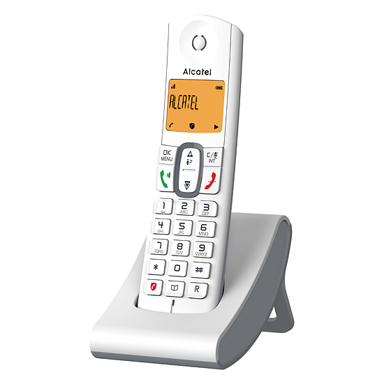 Téléphone fixe sans fil Alcatel F630 Gris