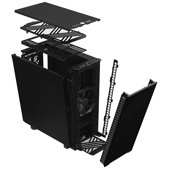 Boîtier PC Fractal Design Define 7 Compact Solid - Noir - Autre vue