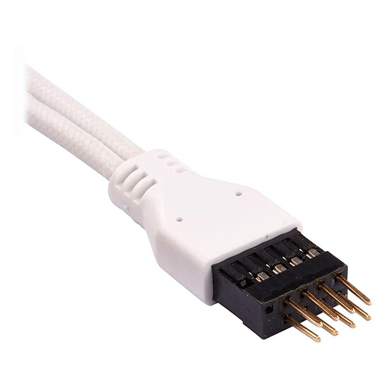 Câble d'alimentation Corsair Kit d'extension gainé pour panneau avant - 30 cm - Autre vue
