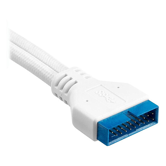 Câble d'alimentation Corsair Kit d'extension gainé pour panneau avant - 30 cm - Autre vue